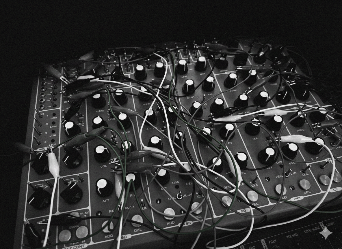 Synman in the studio